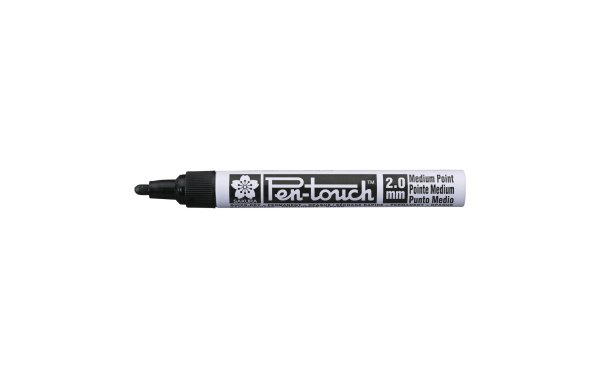 Sakura Lackmarker Pen-Touch 2.0 mm, M, Schwarz