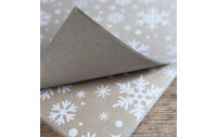 Trendform Tischset Snowflakes 29.7 cm x 42 cm, Beige