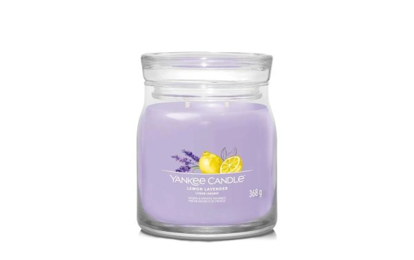 Yankee Candle Signature Duftkerze Lemon Lavender Signature Medium Jar