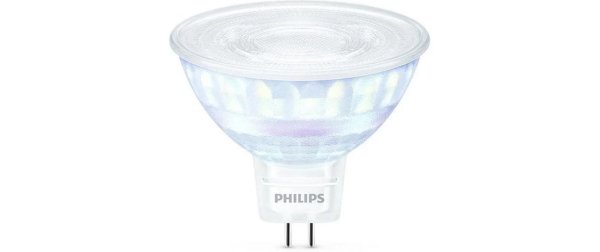 Philips Lampe LEDcla 50W GU5.3 WW WGD Warmweiss