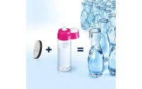 BRITA Wasserfilter-Flasche Pink/Transparent