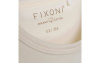 Fixoni Langarm-Body Solid Marshmallow Gr. 86