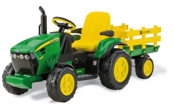 PegPerego John Deere Ground Force Gelb/Grün