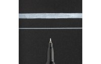 Sakura Lackmarker Pen-Touch 0.7 mm, extrafein, Weiss