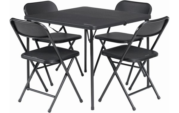 Outwell Corda Picknicktisch-Set, 4 Klappstühle, 1 Tisch