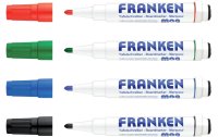 Franken Whiteboard-Marker Mag Write 1- 3 mm, Sortiert