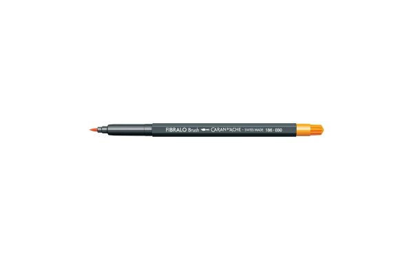 Caran dAche Filzstift Fibralo Brush 1 Stück, Orange