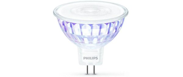 Philips Lampe LEDcla 35W GU5.3 WW WGD Warmweiss