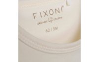 Fixoni Langarm-Body Solid Marshmallow Gr. 62