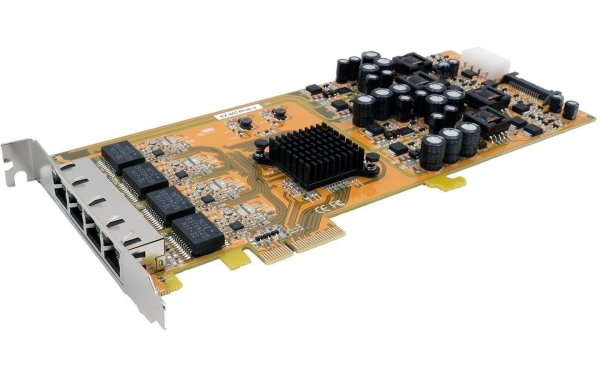 Exsys Netzwerkkarte EX-6074POE-2 4x 1Gbps PCI-Express x1