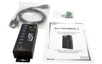 Exsys USB-Hub EX-1187HMVS-2