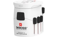 SKROSS Weltreiseadapter PRO+ 4x USB